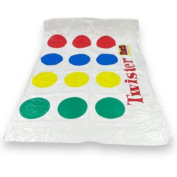 VINTAGE '98 Twister Milton Bradley Party Game Complete w Mat Spinner Instruction - Picture 4 of 16